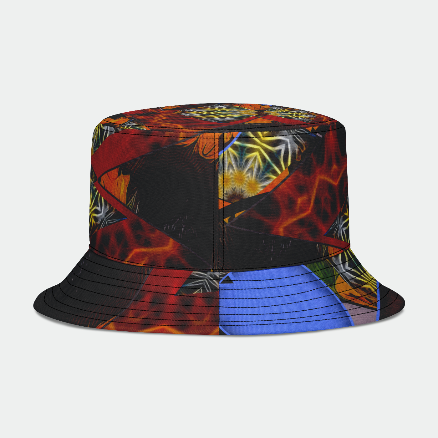 Sunflower Collage Bucket Hat