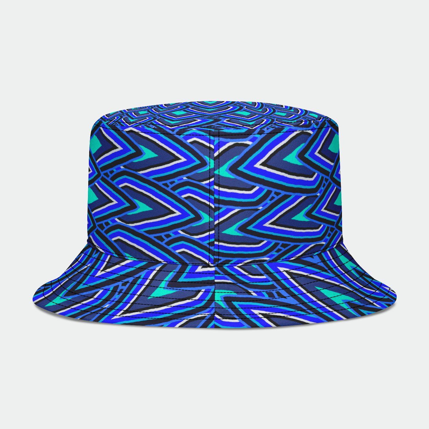 Teardrops In Blue Bucket Hat