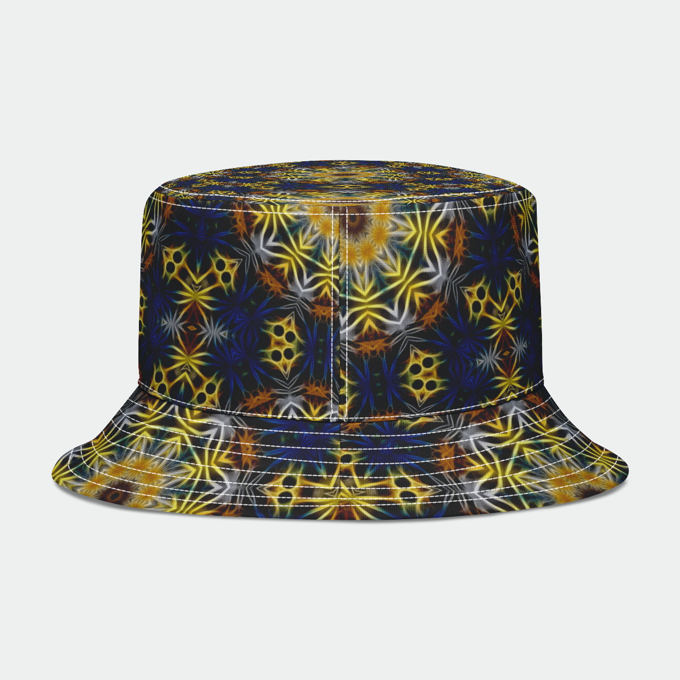 Daisies Kaleidoscope  Bucket Hat