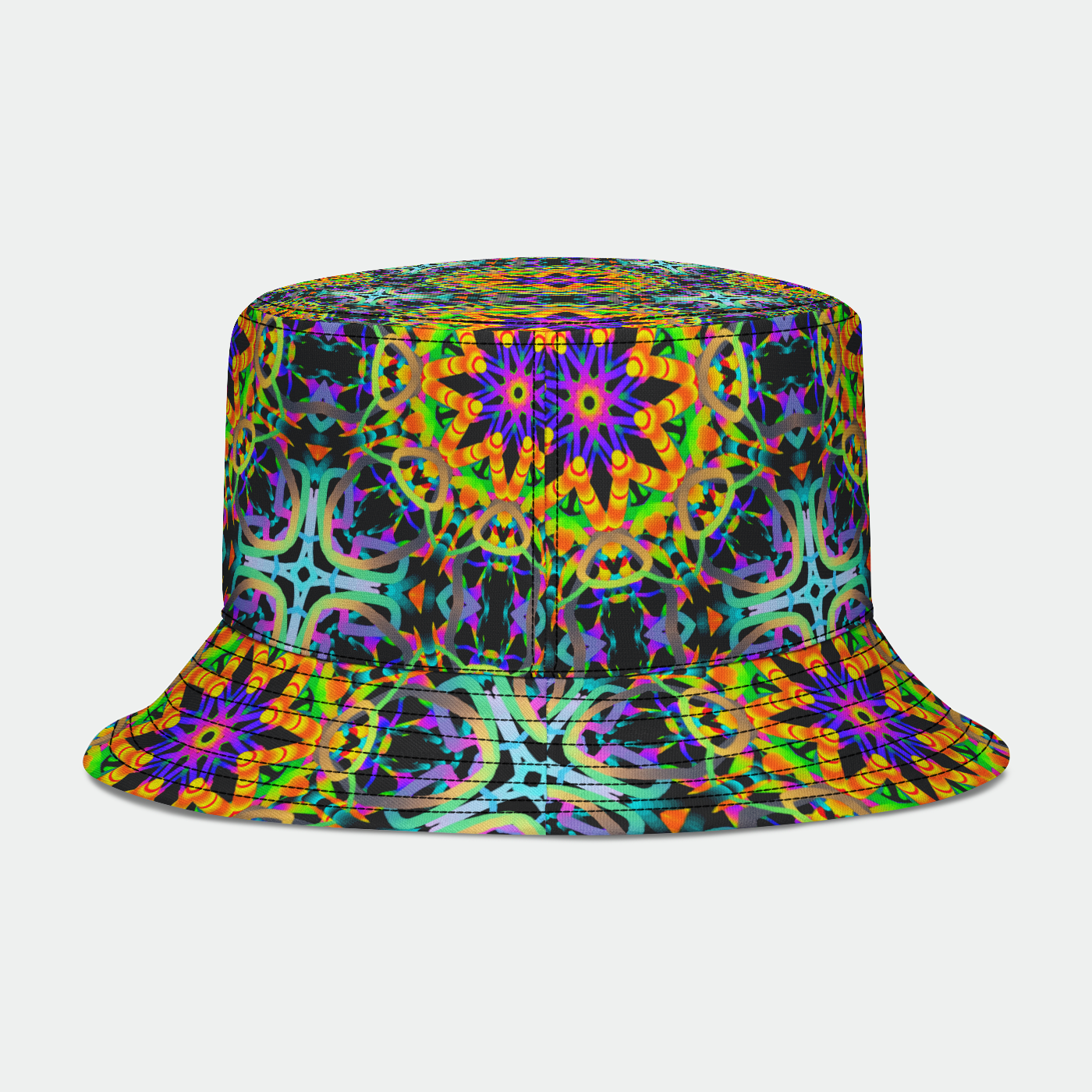 Carnival kaleidoscope Bucket Hat