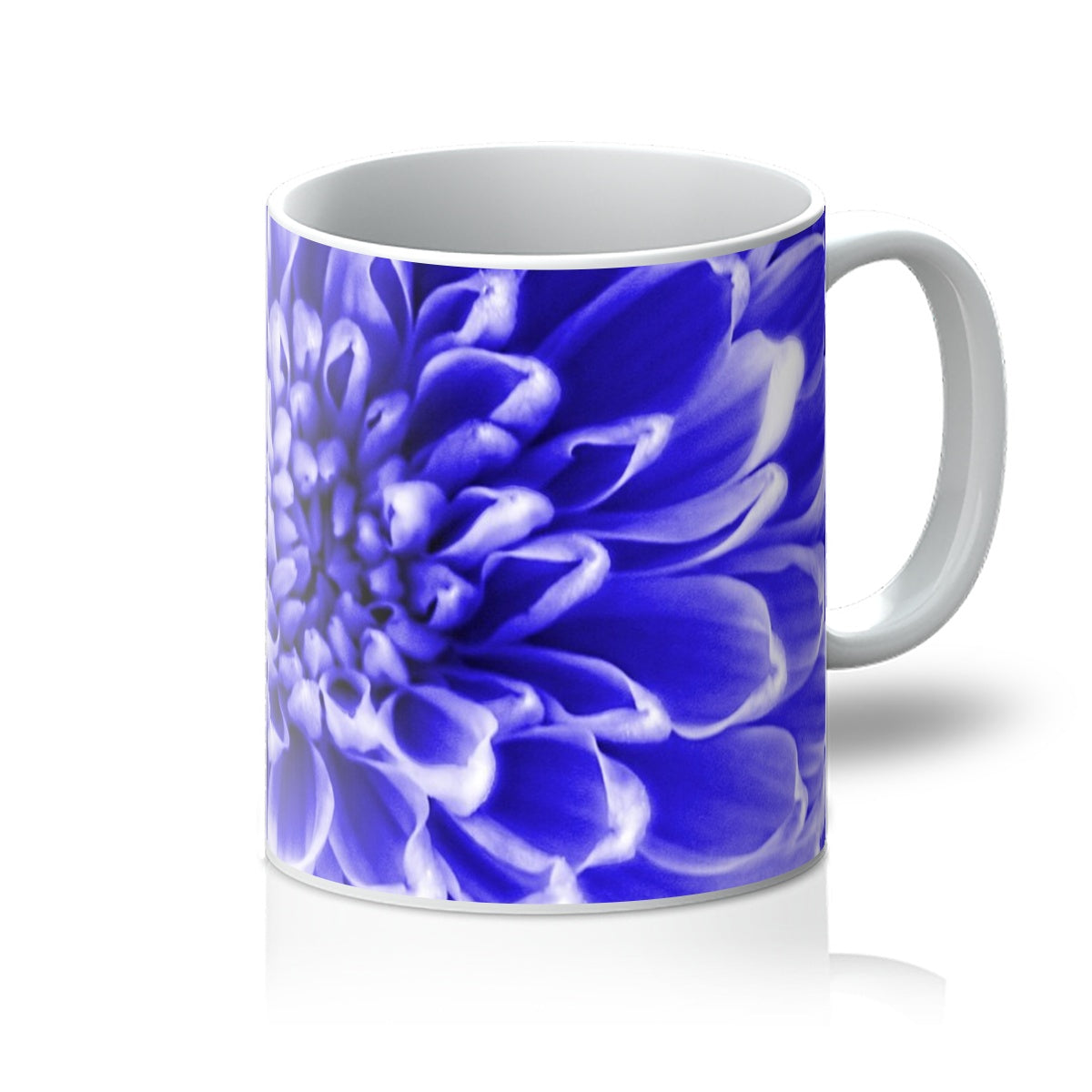Blue Chrysanthemum Mug