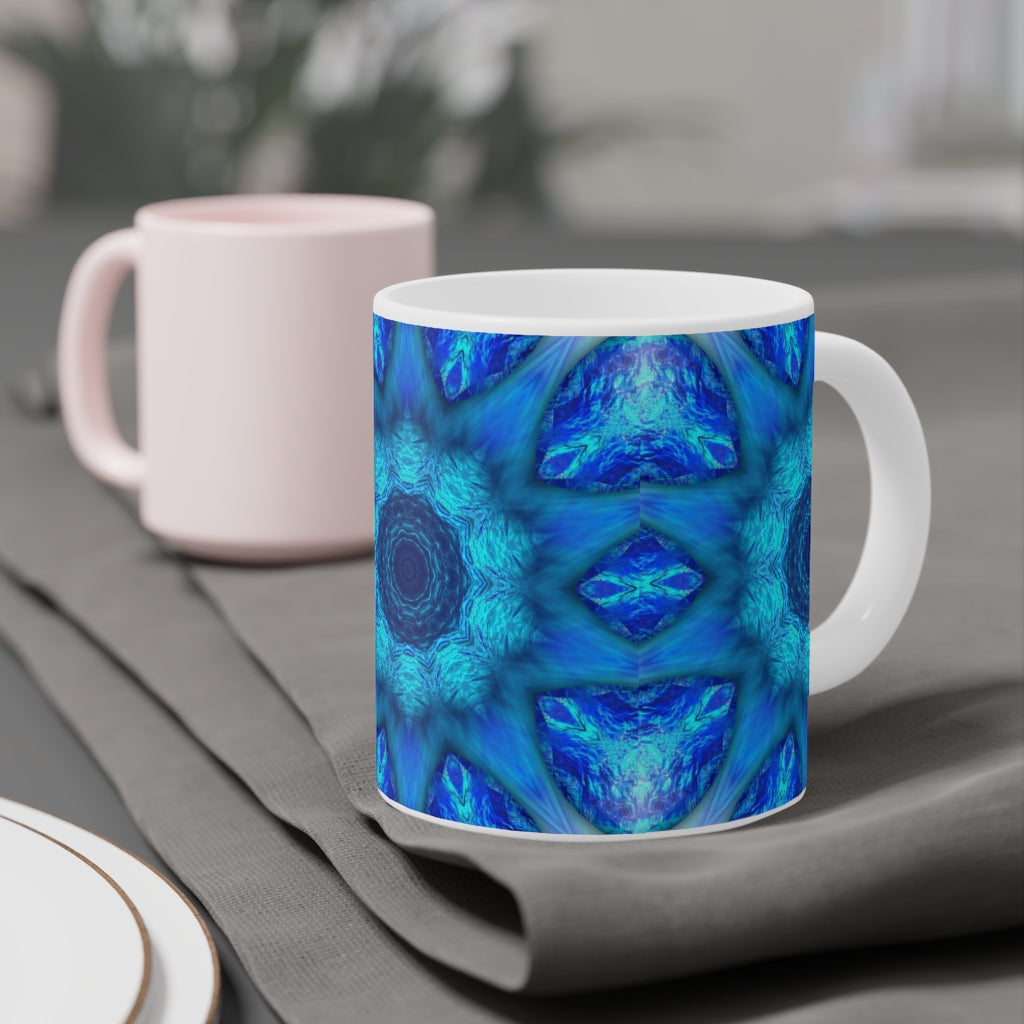 Blue Water Kaleidoscope Ceramic Mugs (11oz\15oz\20oz)