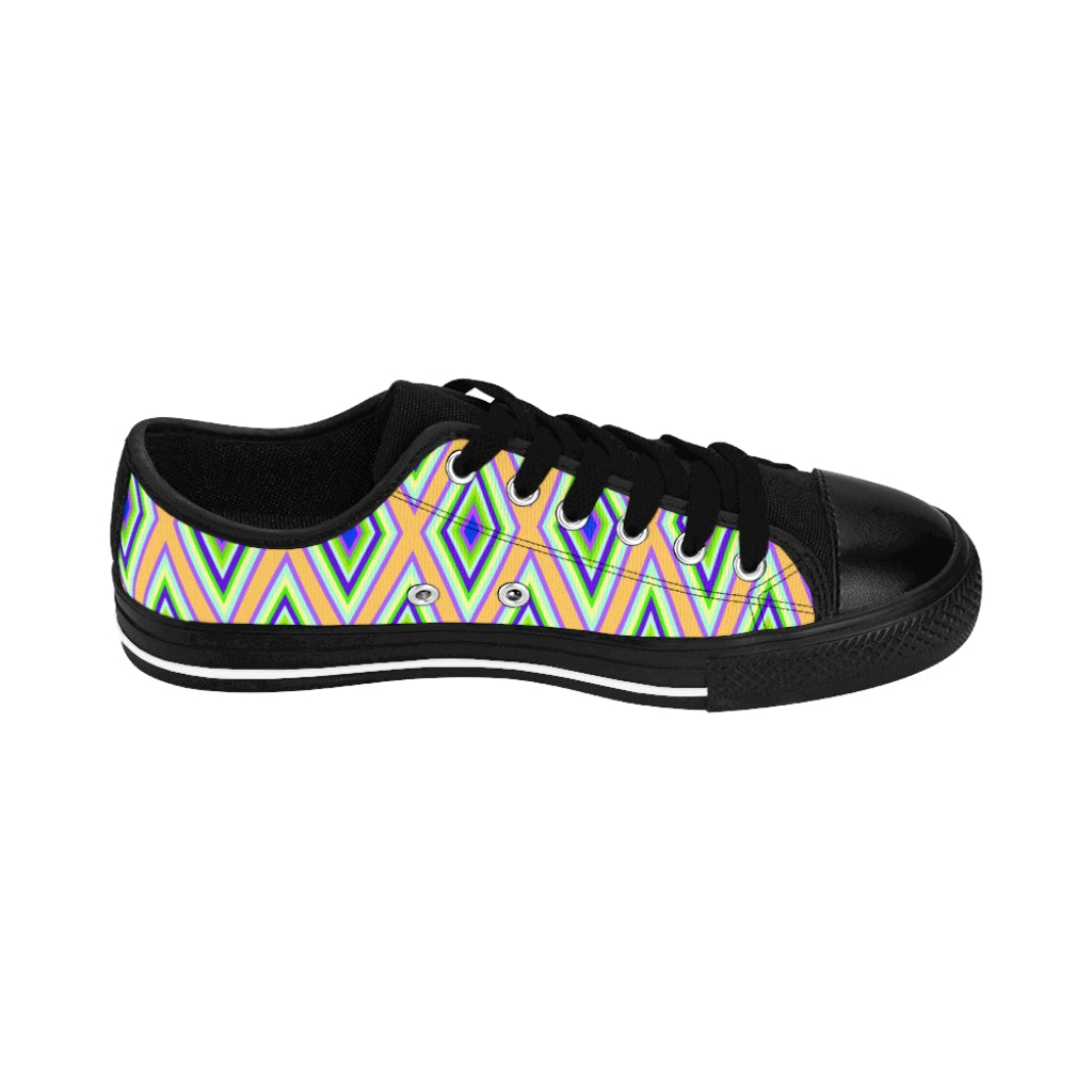 Colorful Diamonds Variation 1 Women's Sneakers