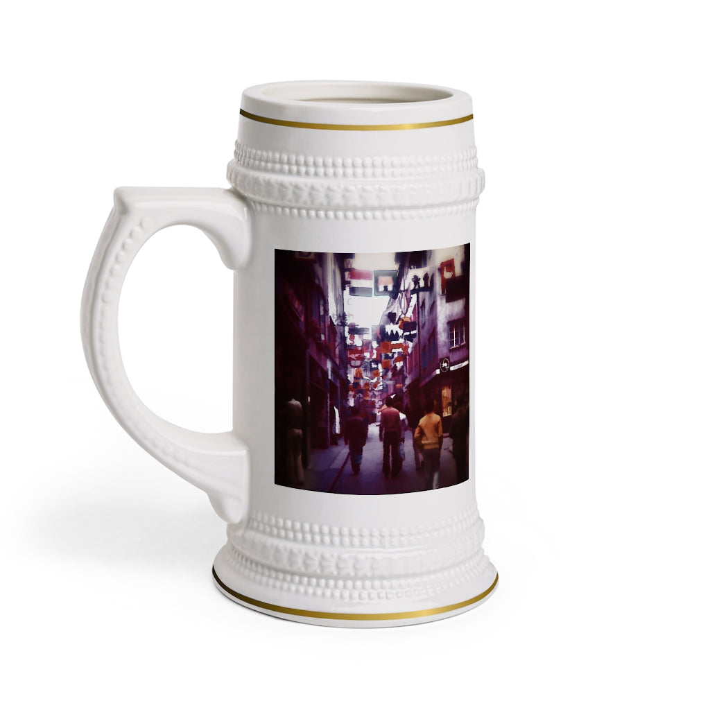 Vintage City Market Stein Mug