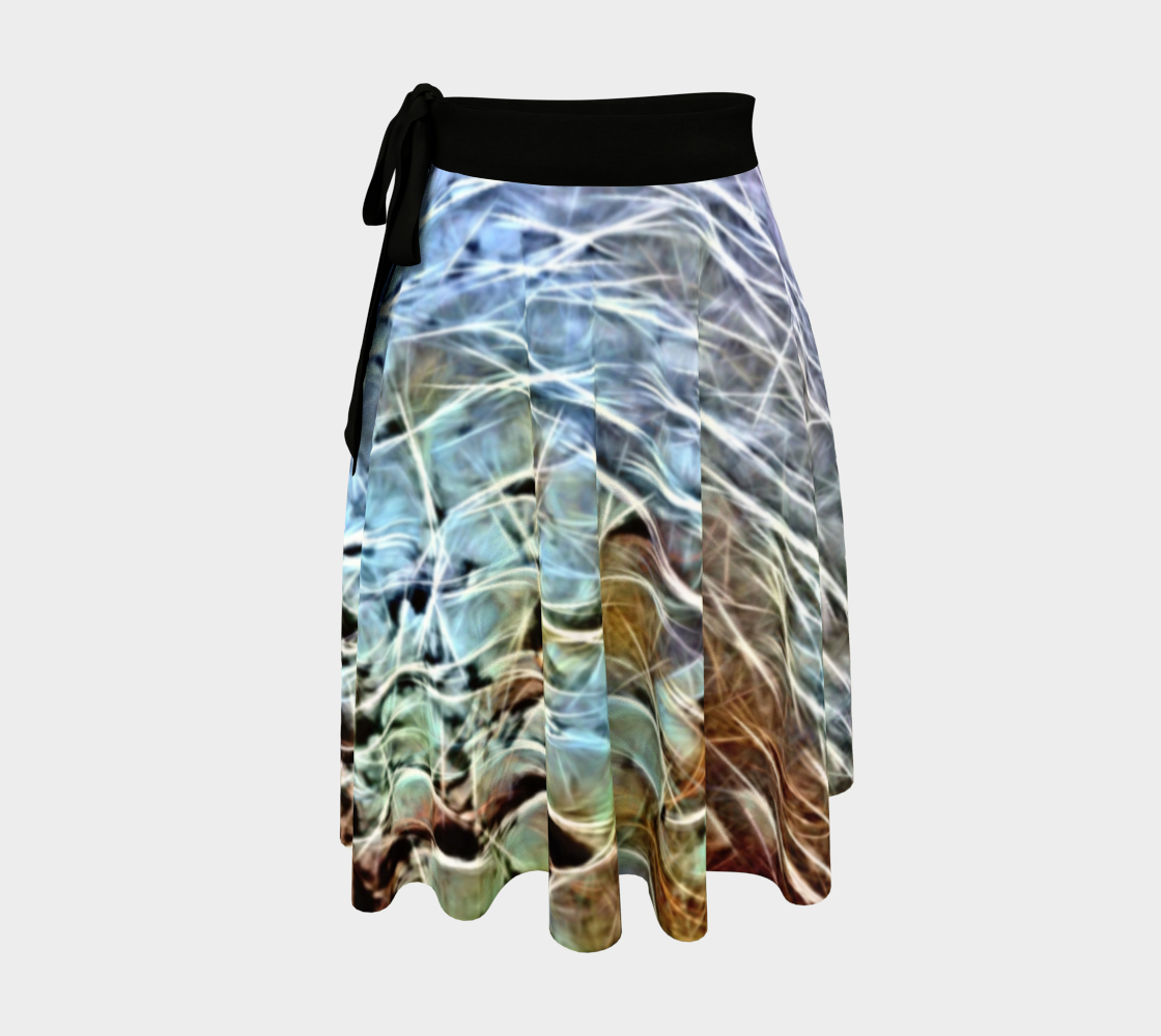 Abstract of The Dead Sea Wrap Skirt