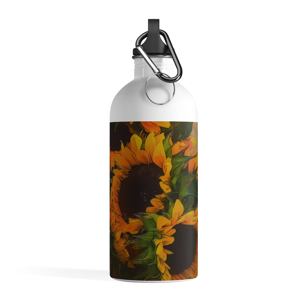 Sunflowers Stainless Steel Water Bottle