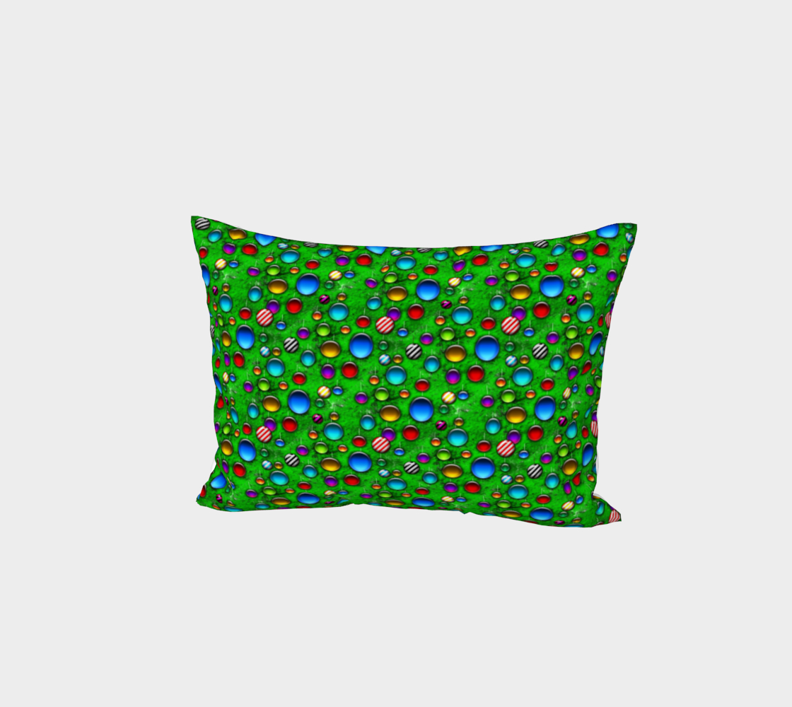 Wild Christmas Tree Bed Pillow Sham