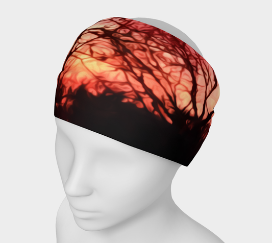 October Sunset Headband