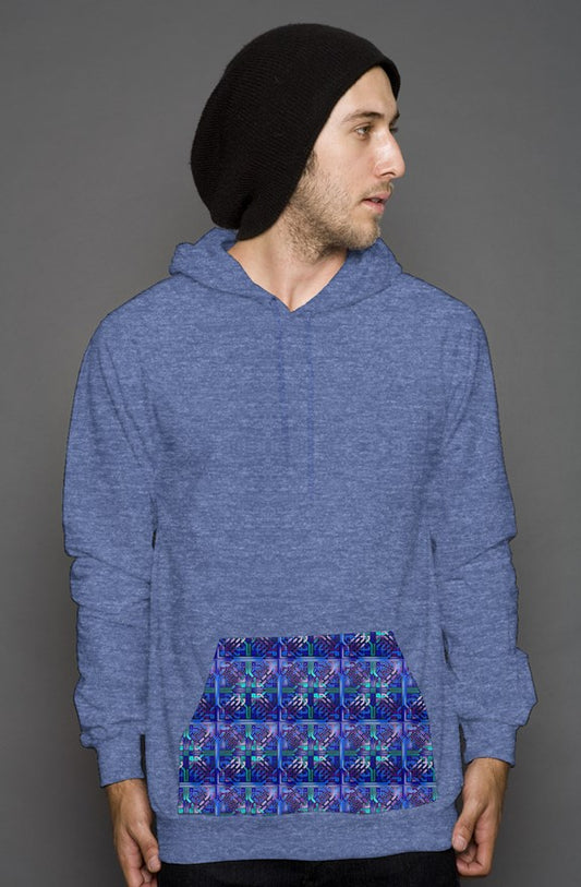 Blue Celtic Knot Square pullover hoody