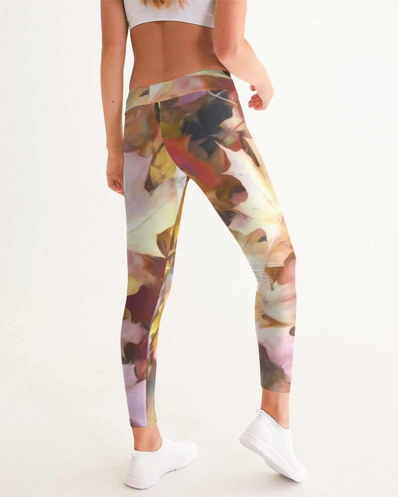 Fall Leaves Bright Women's Yoga Pants