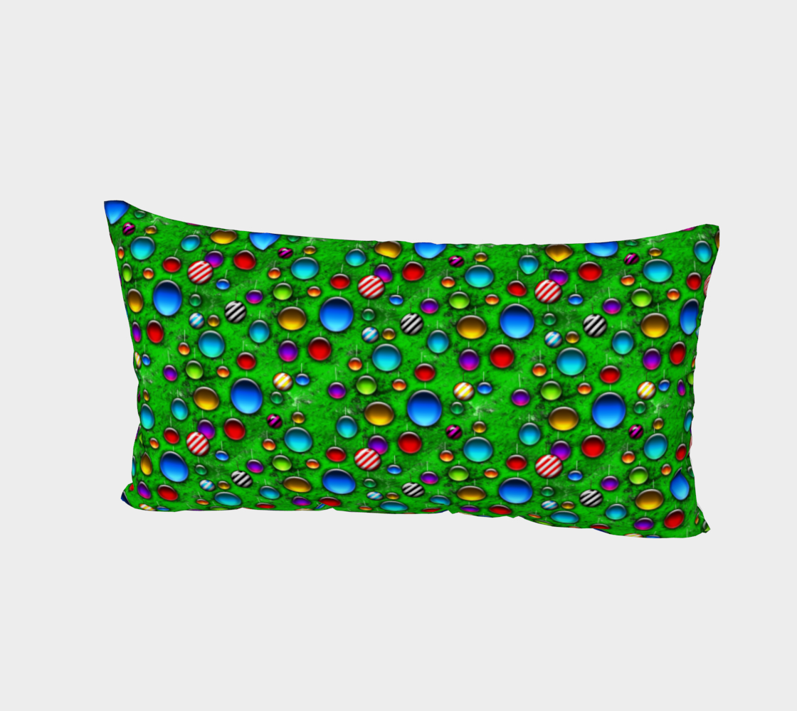 Wild Christmas Tree Bed Pillow Sham