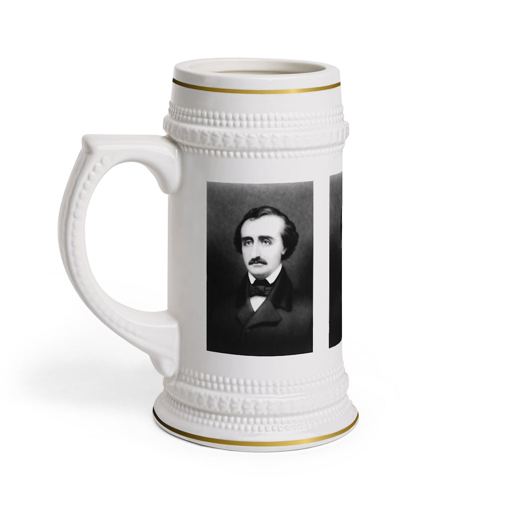 Edgar Allen Poe Stein Mug