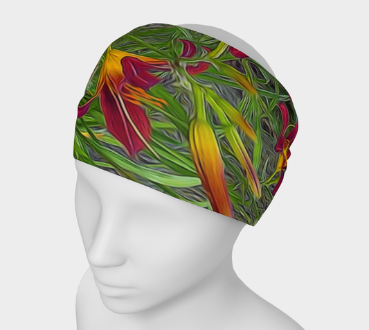Red Tigerlily Garden Headband