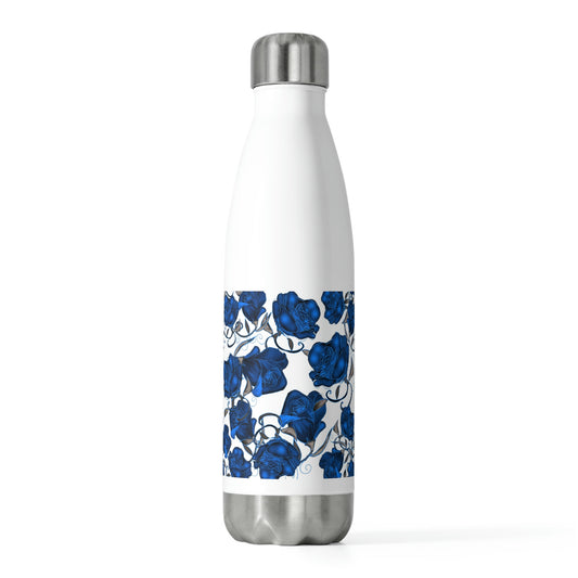 Blue Roses 20oz Insulated Bottle