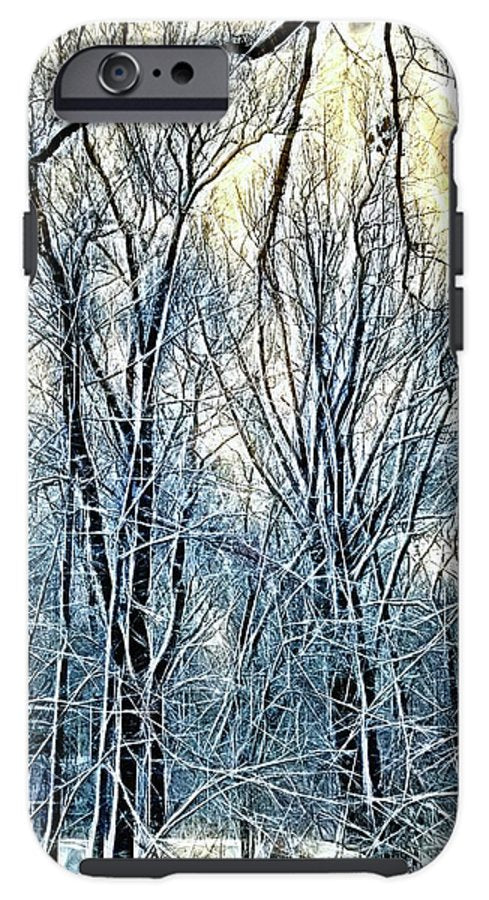 4 Oclock Winter Landscape - Phone Case