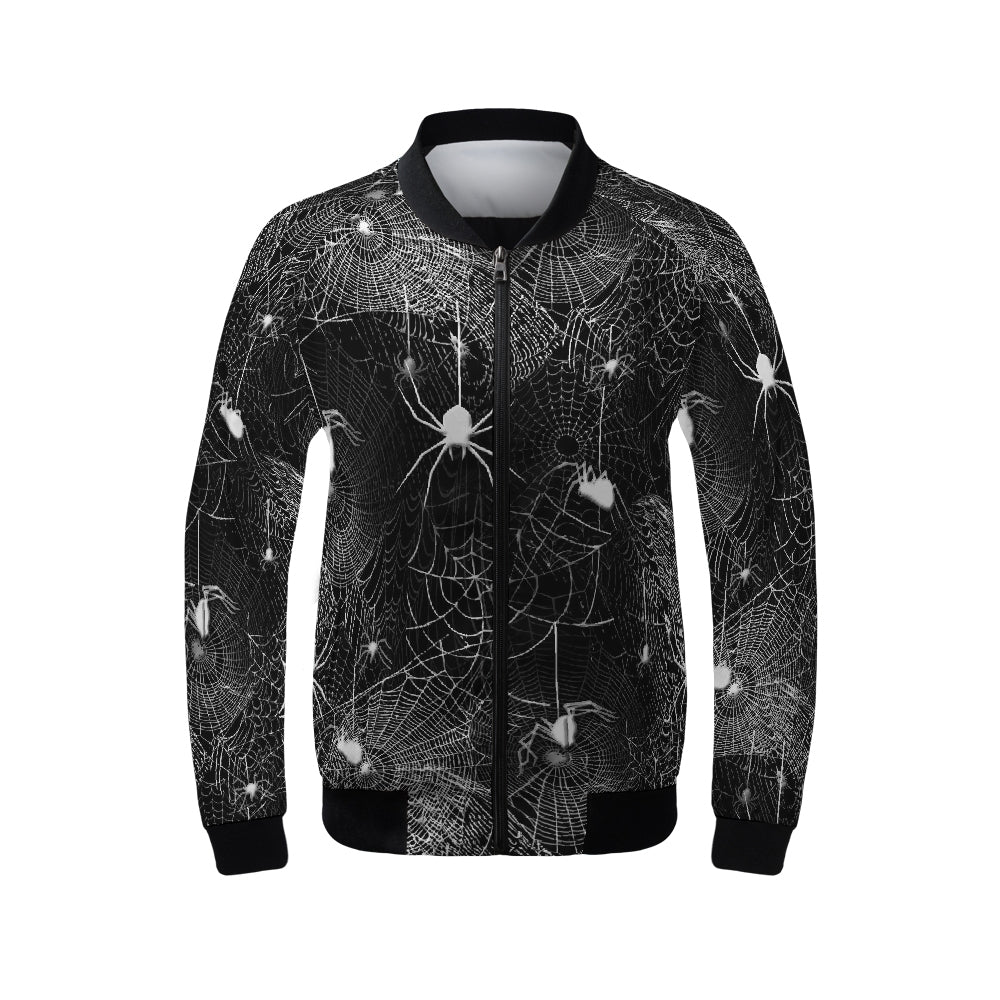 Spider Webs Women's Bomber Jacket