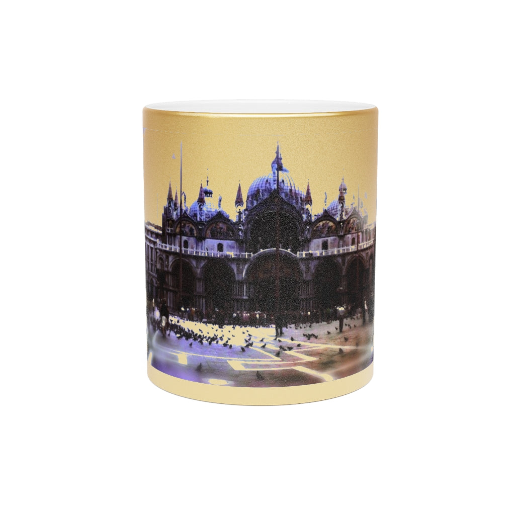 San Marco Cathedral Metallic Mug (Silver\Gold)