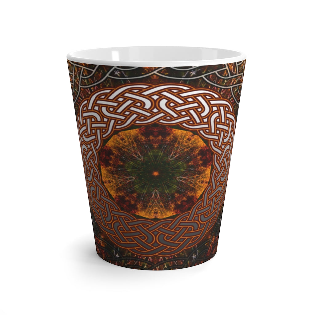 Fall Celtic Knot Latte Cup Latte Mug