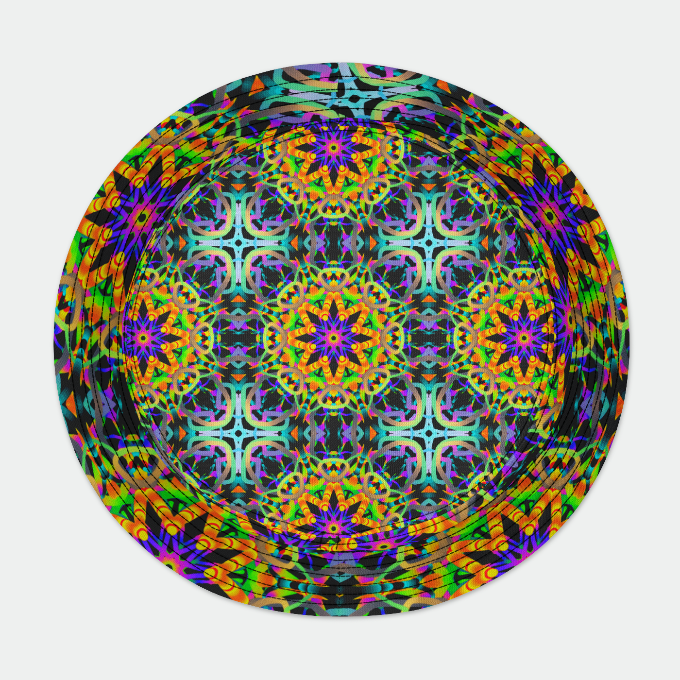 Carnival kaleidoscope Bucket Hat