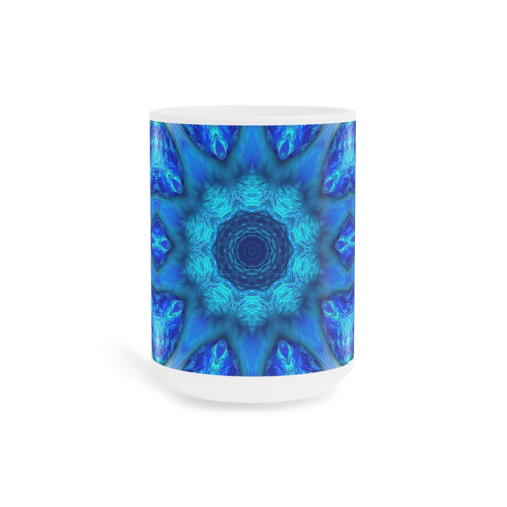 Blue Water Kaleidoscope Ceramic Mugs (11oz\15oz\20oz)