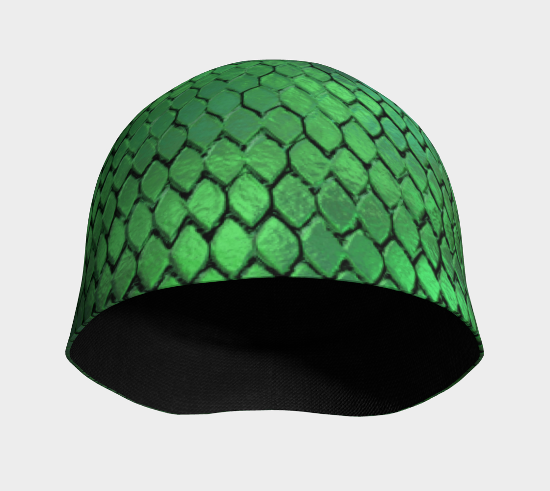 Green Dragon Scales Hat