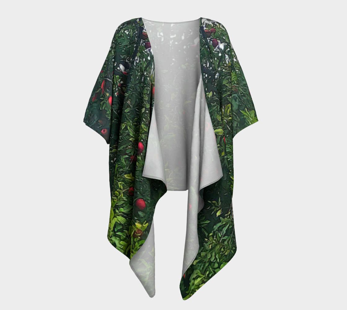 Apple Tree Close Up Draped Kimono