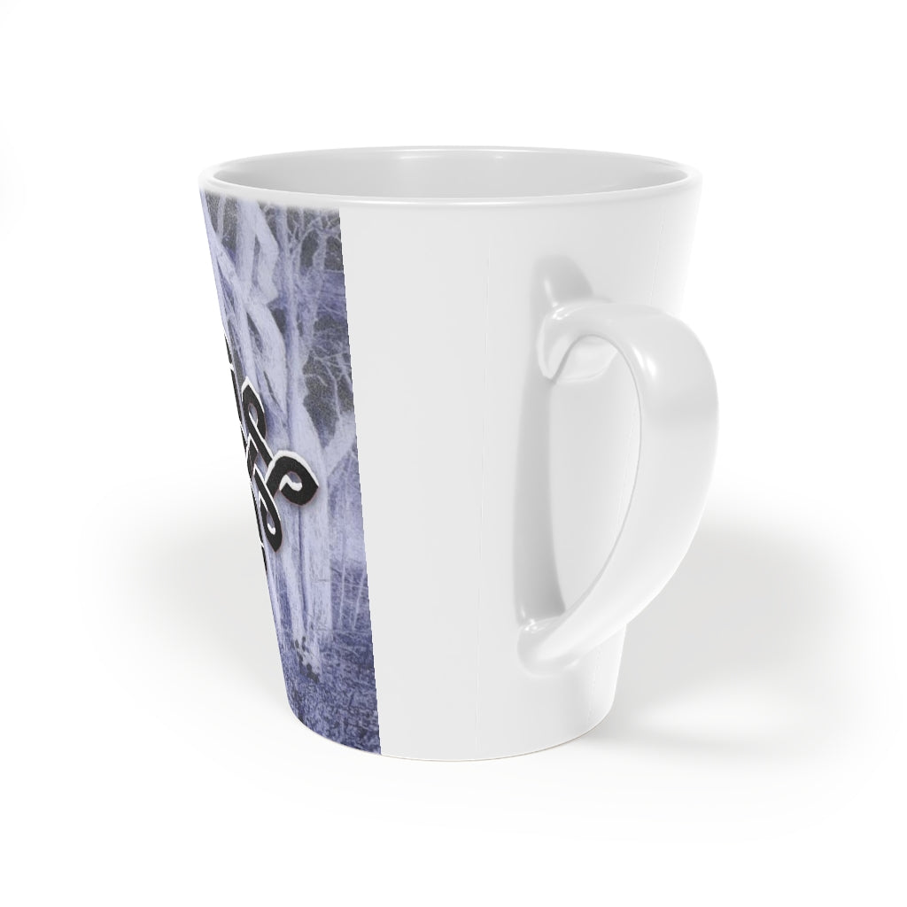 Celtic Midnight Blues Latte Mug, 12oz