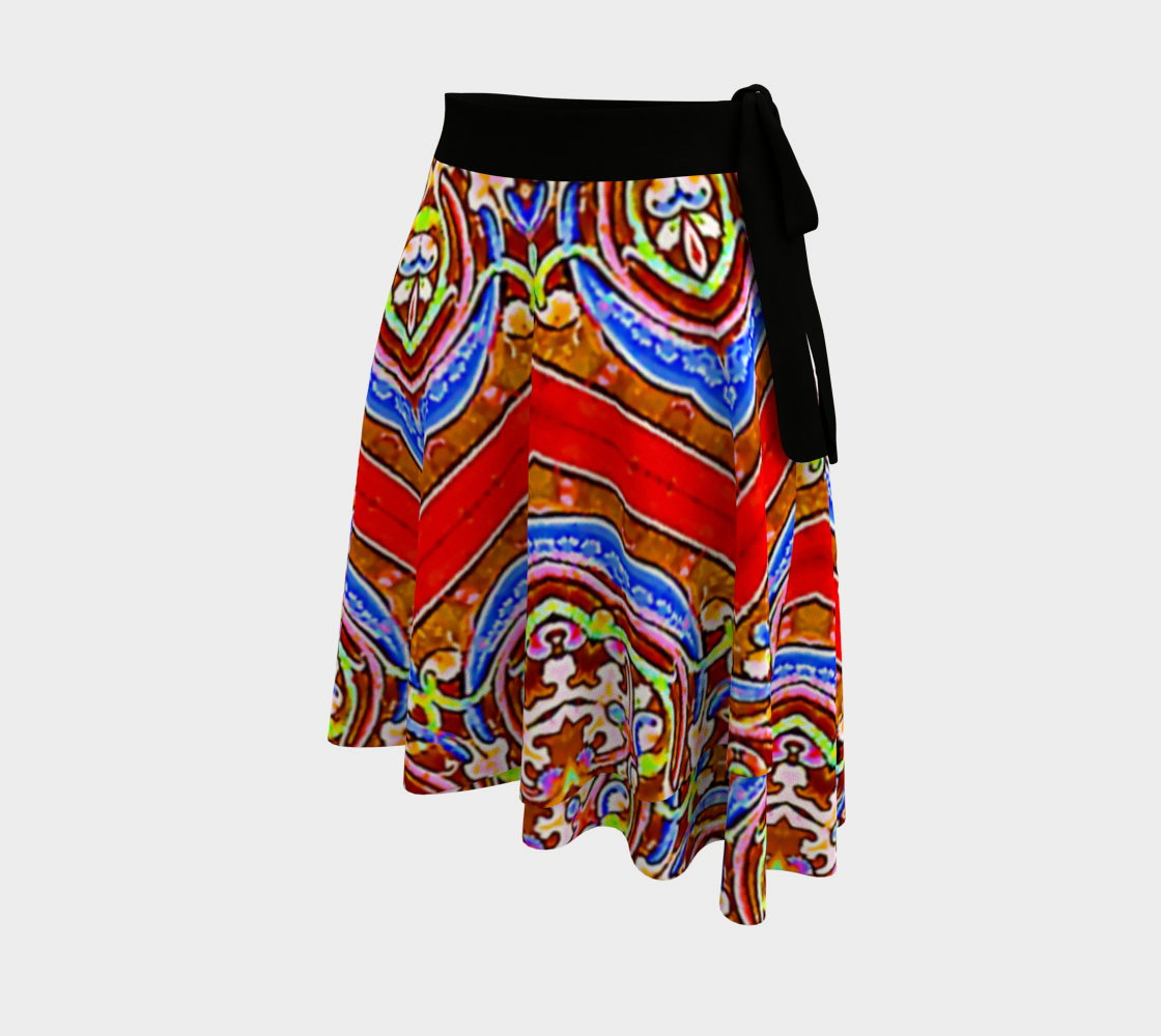 Medieval Kaleidoscope Wrap Skirt