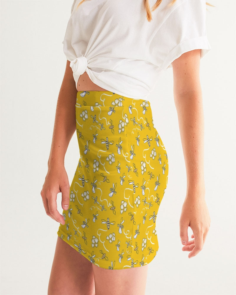 Honey B ees Women's Mini Skirt