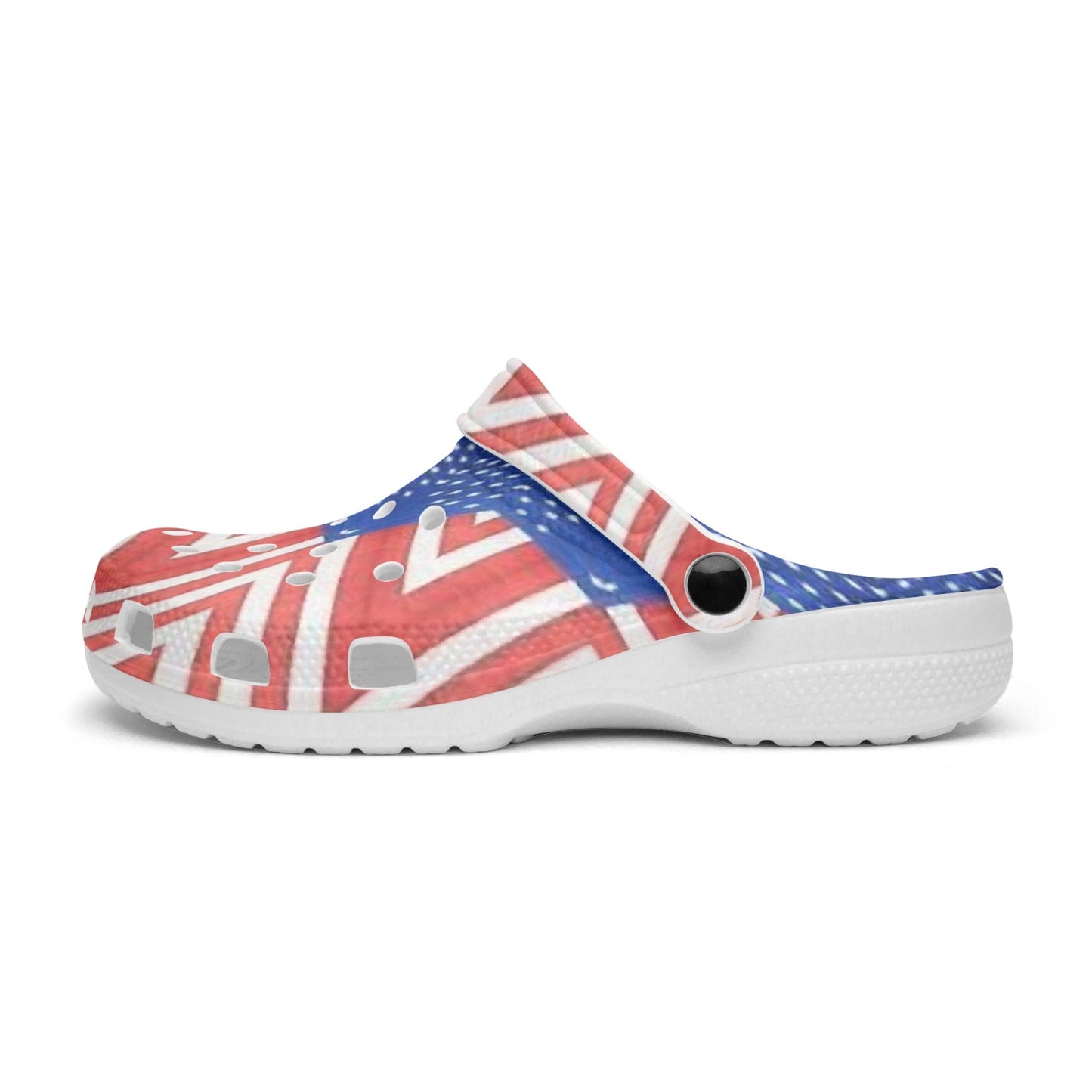 Stars and Stripes 413. All Over Printed Clogs