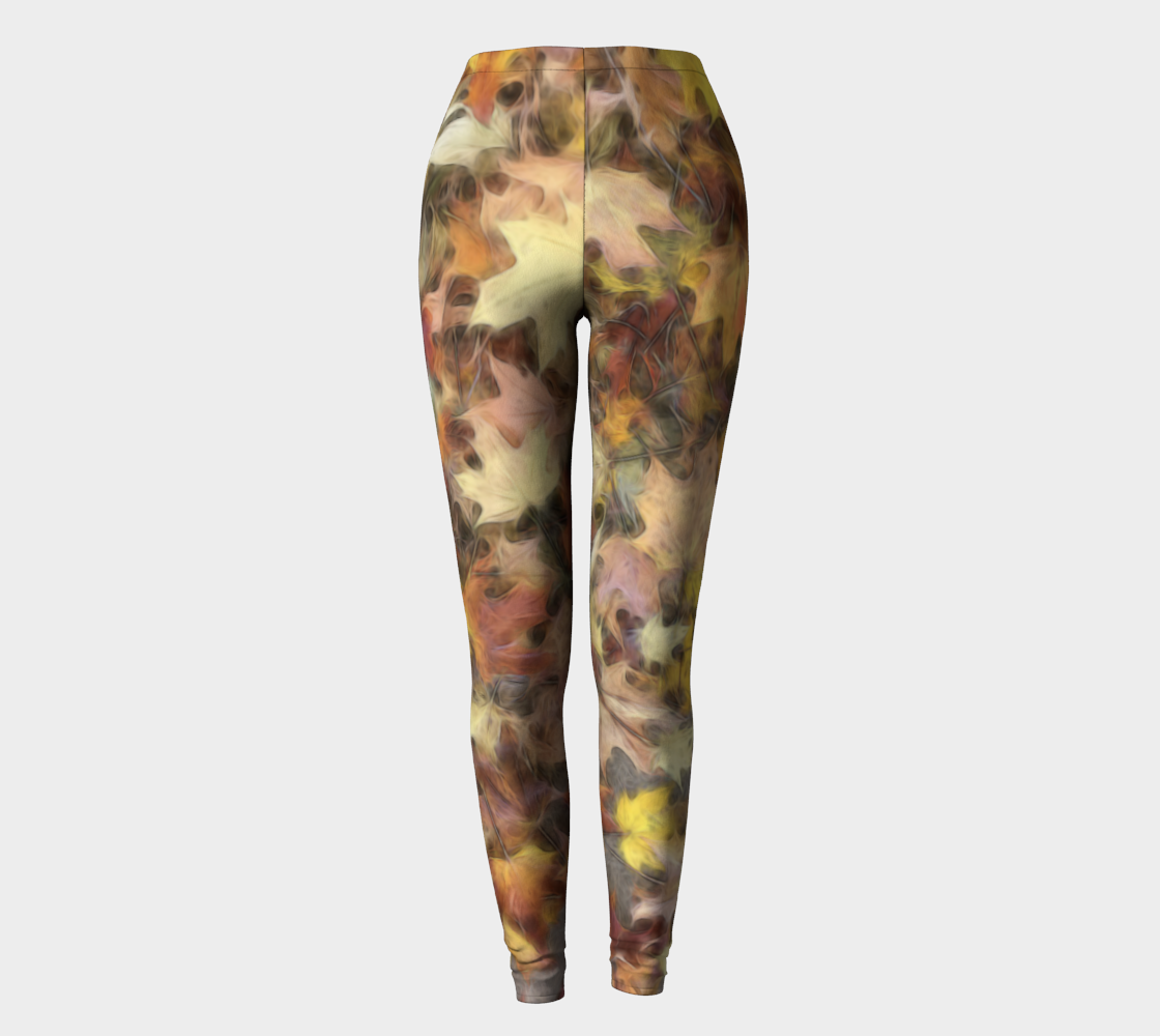 Light October Leaves Leggings