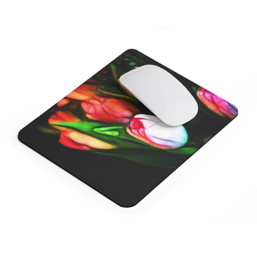 Pink Tulips Mousepad