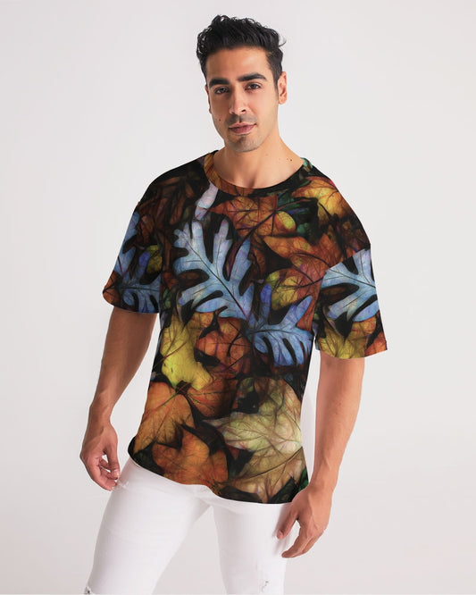 Mid October Leaves Men's Premium Heavyweight Tee