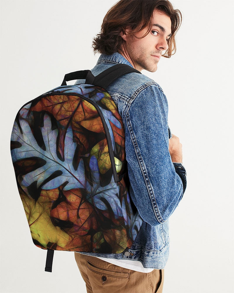 Mid October Leaves Large Backpack