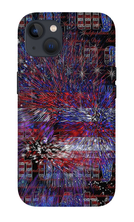 4th of July Poster - Phone Case