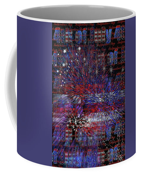 4th of July Poster - Mug