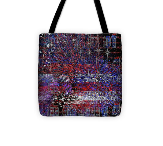 4th of July Poster - Tote Bag