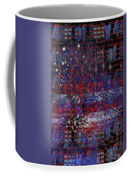 4th of July Poster - Mug