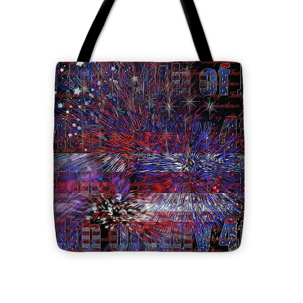 4th of July Poster - Tote Bag