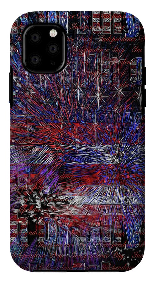 4th of July Poster - Phone Case