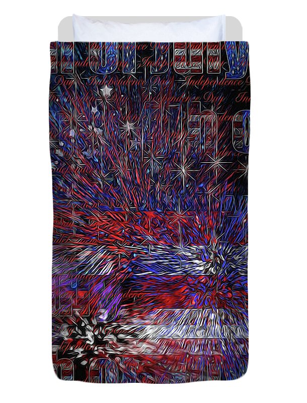 4th of July Poster - Duvet Cover