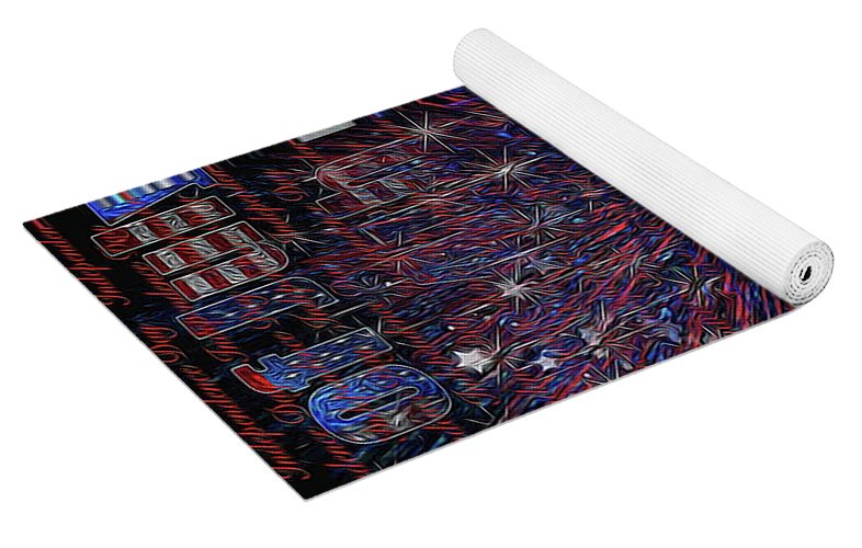 4th of July Poster - Yoga Mat