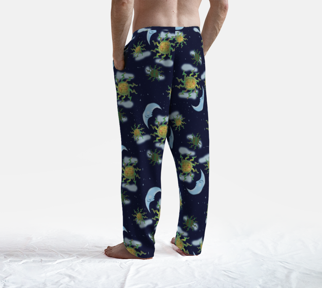 Antique Sun Moon Lounge Pants