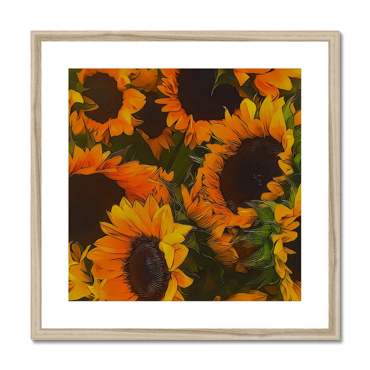 Sunflowers Framed & Mounted Print