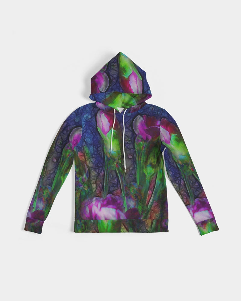 Abstract Pink Carnations Women's Hoodie