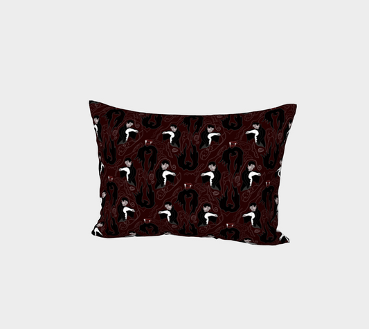 Vampire Pattern Bed Pillow Sham