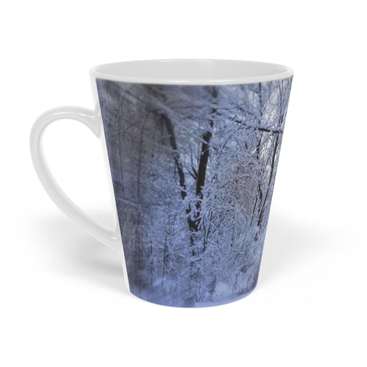 Snowscape Latte Mug, 12oz