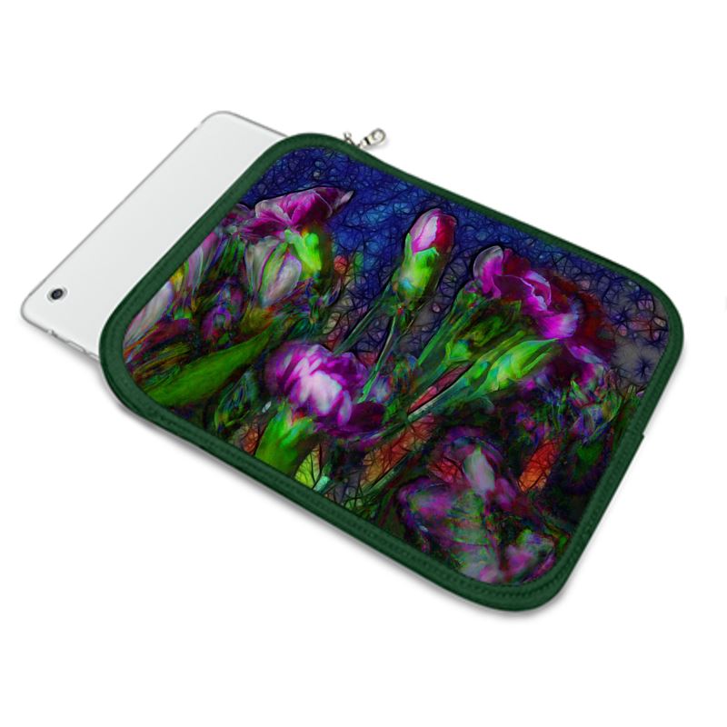 Abstract Pink Carnation Ipad Mini Slip Case