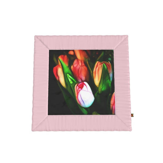 Pink Tulips Quilt