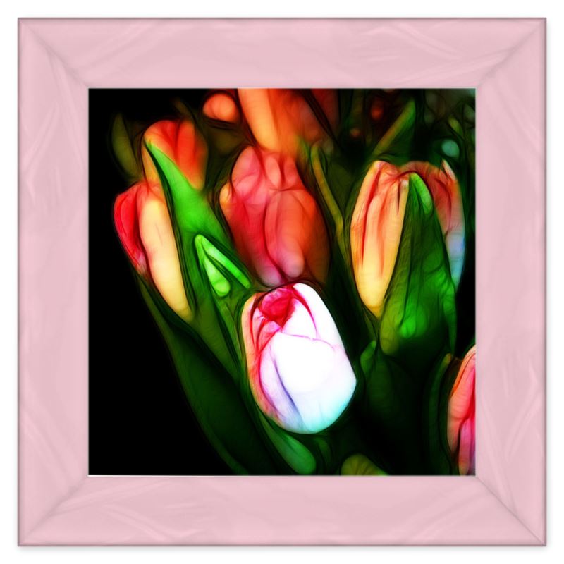 Pink Tulips Quilt